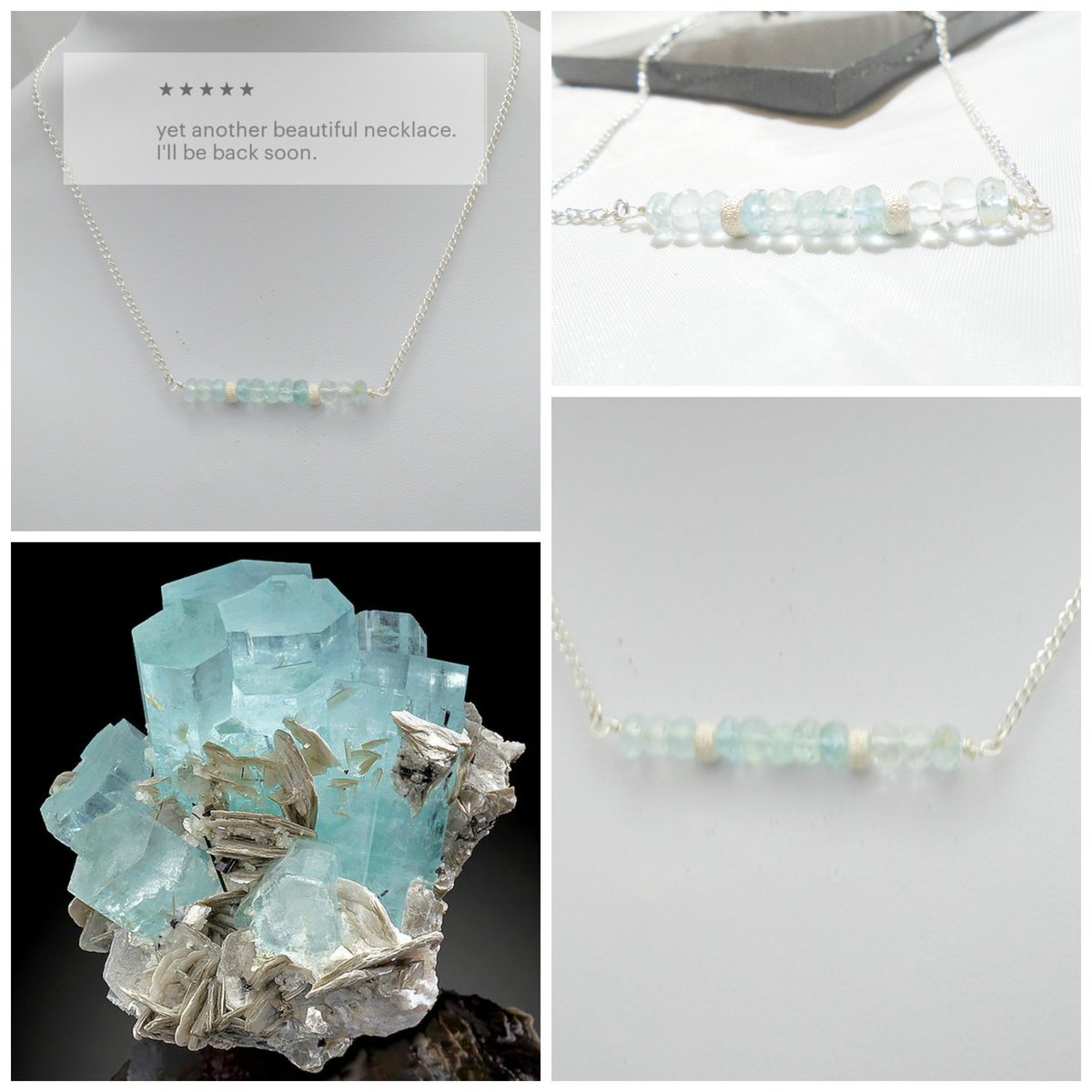 K8tieSparkles's tweet photo. The minimal design of this #Aquamarine #necklace makes it perfect to wear every day, on its own or layered with other silver necklaces.
Gift Wrapped £38.00 #FREESHIPPING
https://t.co/uo3xABKf8H
#makehour #ukbusinesshour #justacard #shopindie #jewellerymaker #giftidea #gemstone https://t.co/2ikrKVI05r
