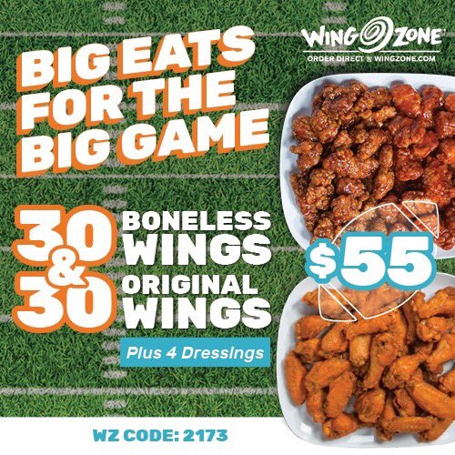 WingZone_Hamptn's tweet photo. #wings #hamptonva #hamptonroads #NFL #collegefootball #BigGame https://t.co/wHvS33oMD5