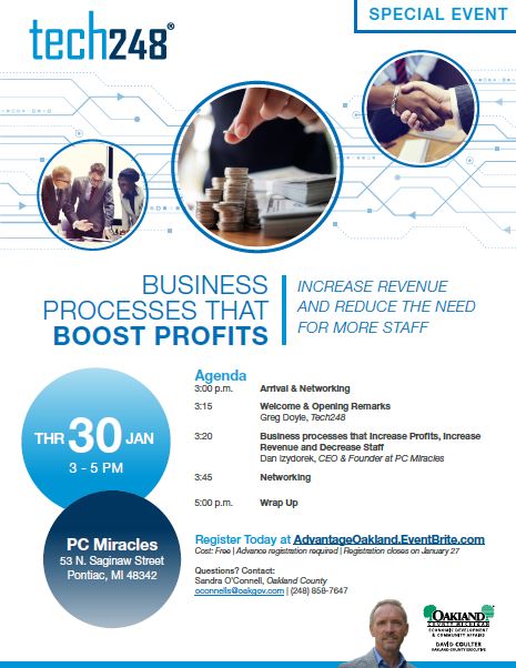 OCMiWorksNovi's tweet photo. #Tech248 Advantage Oakland is gearing up for 2020. We look forward to seeing you at our next networking event!
#OaklandCounty https://t.co/OCcoTJdMUi