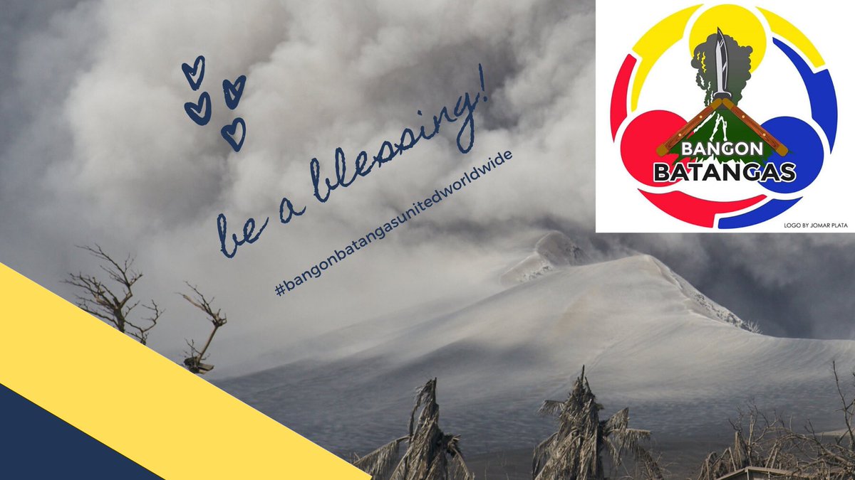 dholatwork's tweet photo. Be a Blessing! #bangonbatangasunitedworldwide #TaalVolcano https://t.co/rg0ahHKaJm