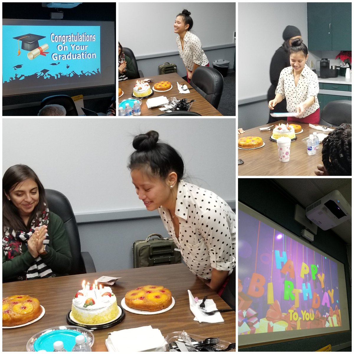 Congratulations to our EWR Catering Business Office Assistant Controller-Angeli Guintu! She is graduating with an MBA tomorrow and it's also her Birthday!  #MBAgrad #EWRCatering #United #Congratulations  #HappyBirthday <a href="/vinodrbollam/">Vinod Bollampally</a> <a href="/Bret_M_Anthony/">Bret Anthony</a> <a href="/weareunited/">We Are United</a>