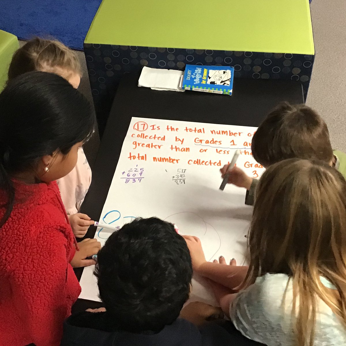MrsPetersFH's tweet photo. Mathematicians collaborate to solve problems #4CsinAction #WeInspireEACH https://t.co/WqlL3gqtJ6