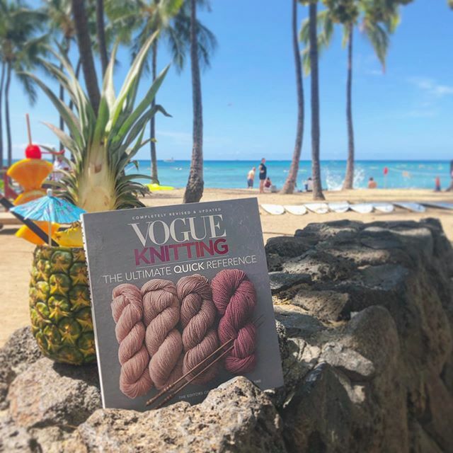Is anyone else ready for a vacation from winter? Whether you stay put in the cold or jet away to Hawaii, Vogue Knitting: The Ultimate Quick Reference is ready to tag along! Where have you or will you take your copy this year?

#VKQuickReference #VKQR #vo… ift.tt/36YqLMI