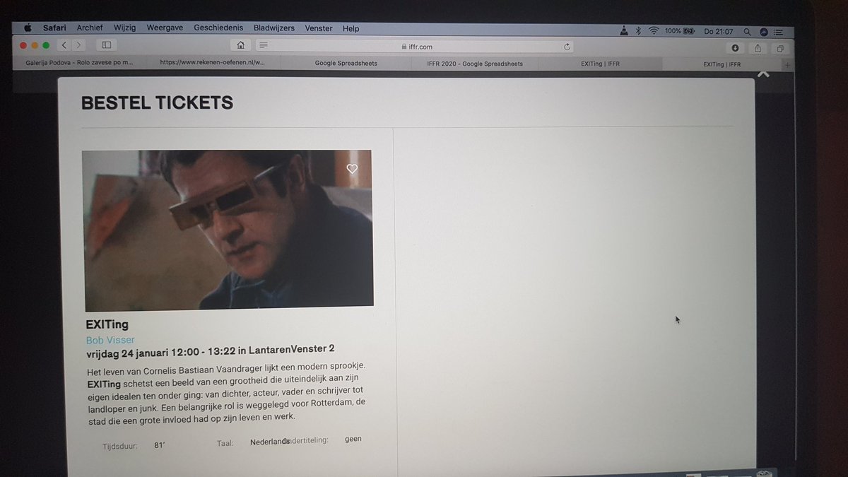 Eddy_1979's tweet photo. @IFFR Kan geen dm sturen naar jullie. Maar dit zie ik als ik via het programma een film opzoek en op bestellen klik: https://t.co/D8XwkUkJ4J