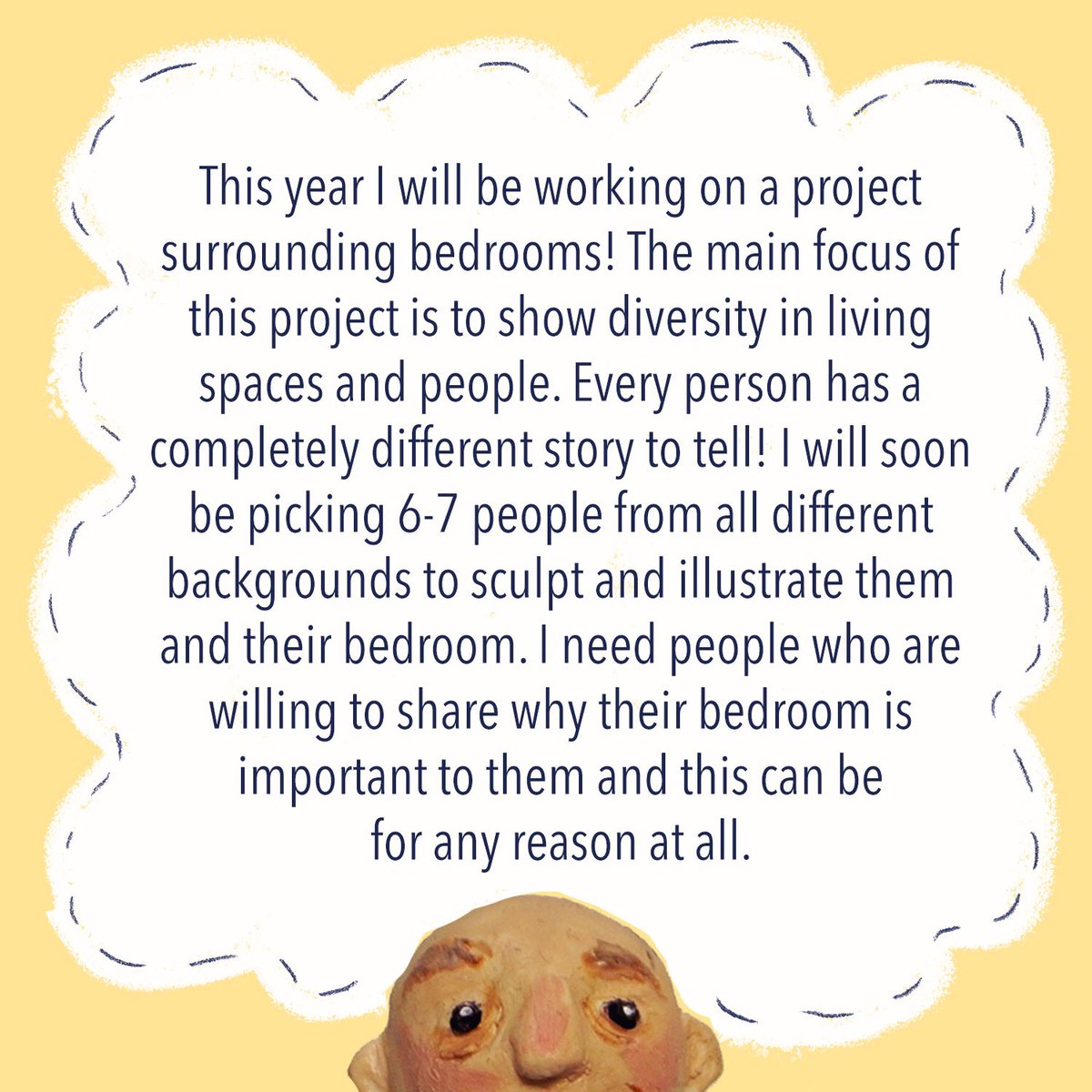 linryanart's tweet photo. I want you to be a part of my senior project :•) if you aren’t interested in participating it would be amazing if you could share the post so I can reach lots of different people!! thank you 💓💓💓 https://t.co/4TLsQ2vsJ3