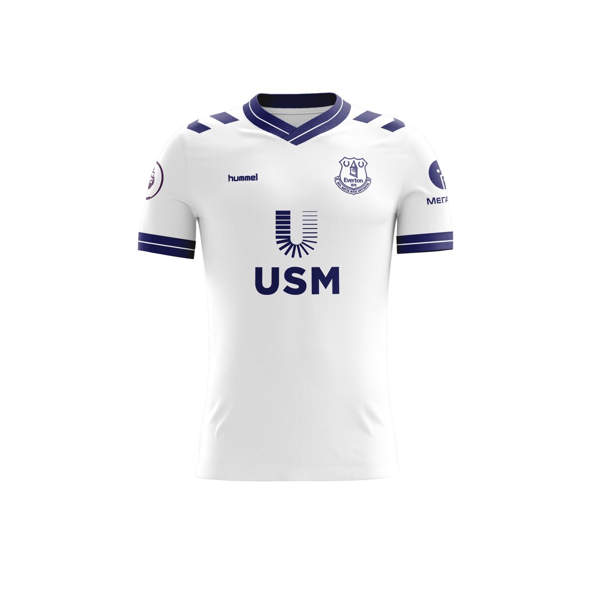 everton hummel away kit