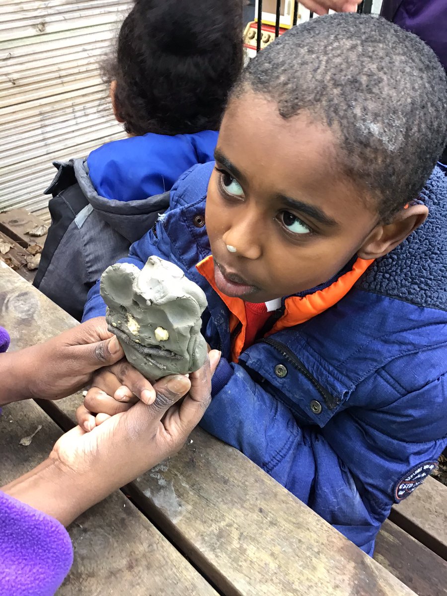 woodlarkautism's tweet photo. #Clayfaces in #forestschool. Can you create #daddybear from #peaceatlast? https://t.co/4QojxdaAvA