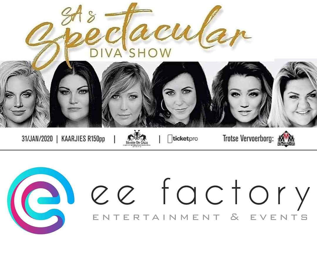 eefact's tweet photo. Die SA's Spectacular Diva Show is 'n trotse Entertainment &amp; Event Factory produksie #eefactory #sadivas2020 https://t.co/eLBeA2njl9