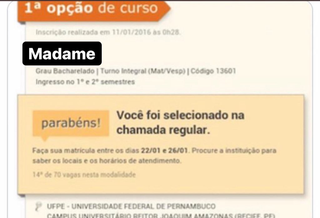 peusaantos's tweet photo. a graduação que eu queria colocar no Sisu/Enem https://t.co/XW4pBxe4nq