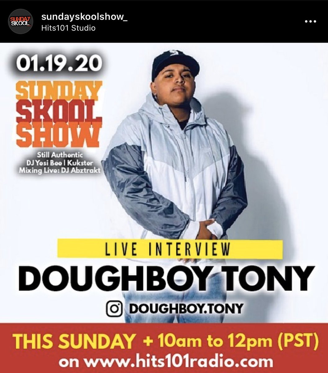 jobz_456's tweet photo. #SundaySkoolShow #Hits101Radio #WeBangThemHits #DownloadTheApp #StreamWorldWide https://t.co/qG1OCI0MJj