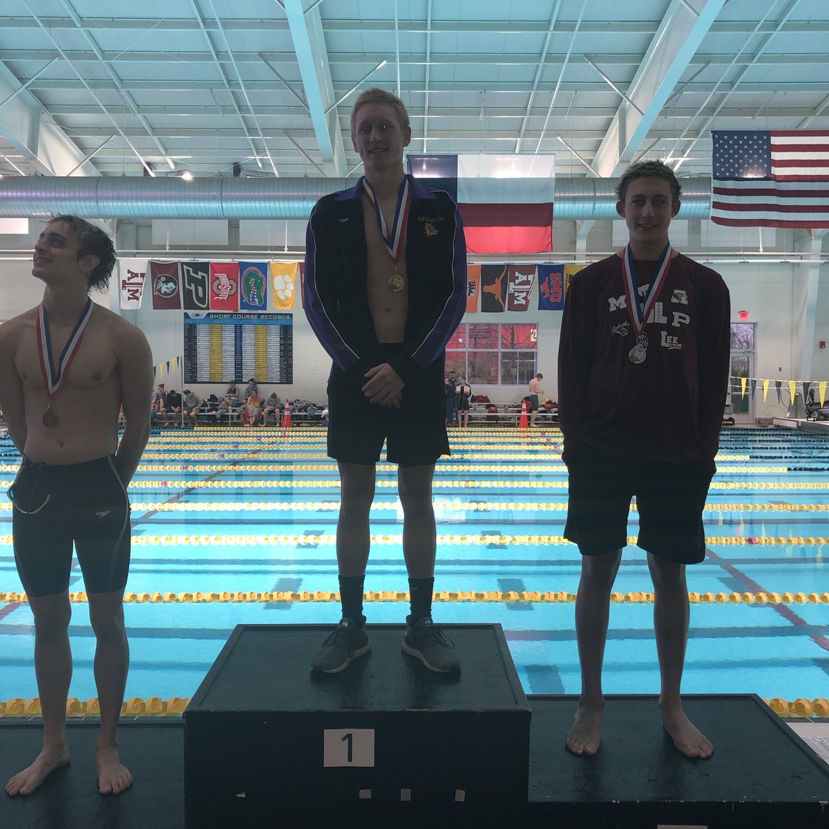 MISDSwimDive's tweet image. Even more medals! A Rebel or an Aquadawg has made it on the medal stand in almost EVERY event so far! #district2020 #regionbound