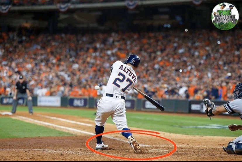 The161Boys's tweet photo. Take a look at the at bat when altuve hit the walk off homer off Chapman a guy who throws 100+ MPH he was all the way up in the box NO ONE IS UP IN THE BOX ON CHAPMAN as if he was waiting for offspeed (which he knew when it would come) RT to spread this FUCK altuve #takeitback https://t.co/Nt2SIT3XGI