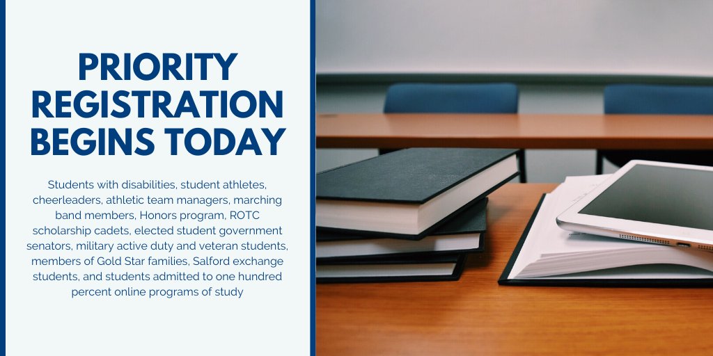 UToledoAdvising's tweet photo. Priority Registration begins today! https://t.co/JJxYIXHaaK