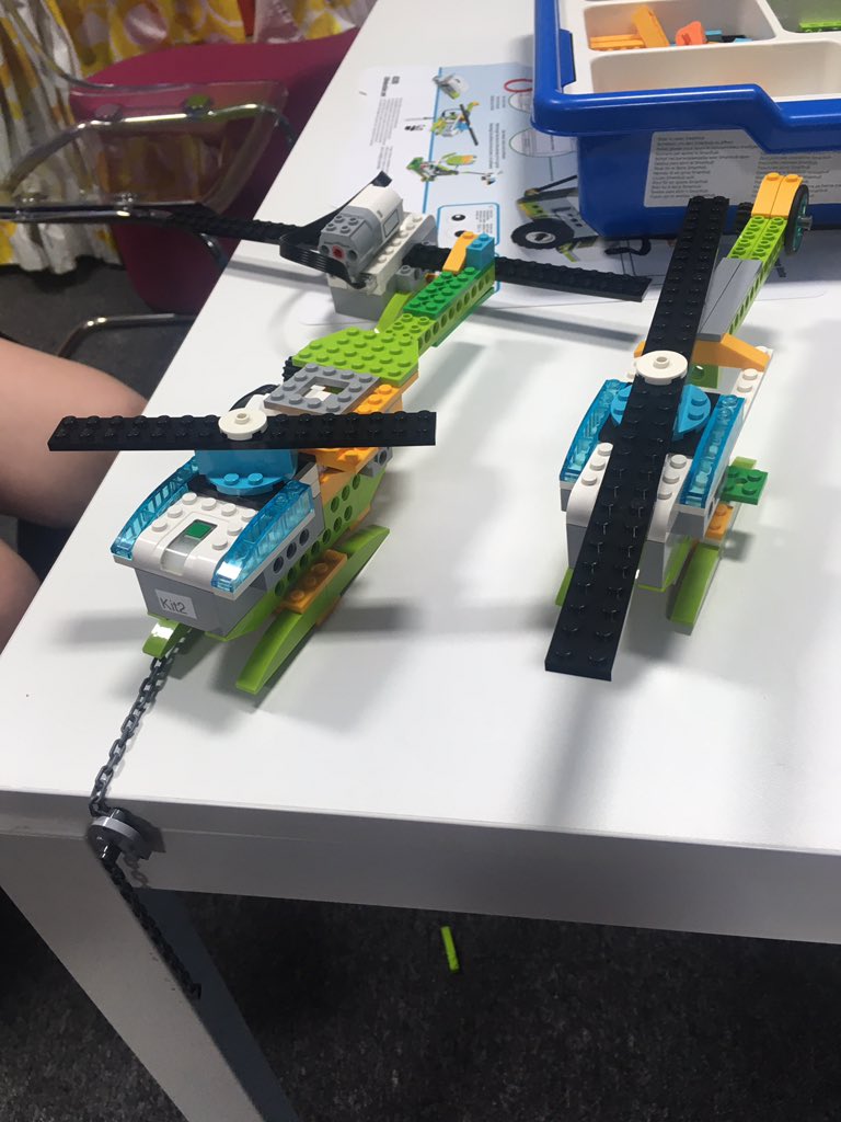 StAmbroseSci's tweet photo. The 🐝 Successful group have been working hard on their commutation and listening skills, working together to give and listen to instructions to build. Next week we’ll add the programming into the mix! #STEM #BeeSuccessful #Growthmindset https://t.co/X2VtBTJQ2d