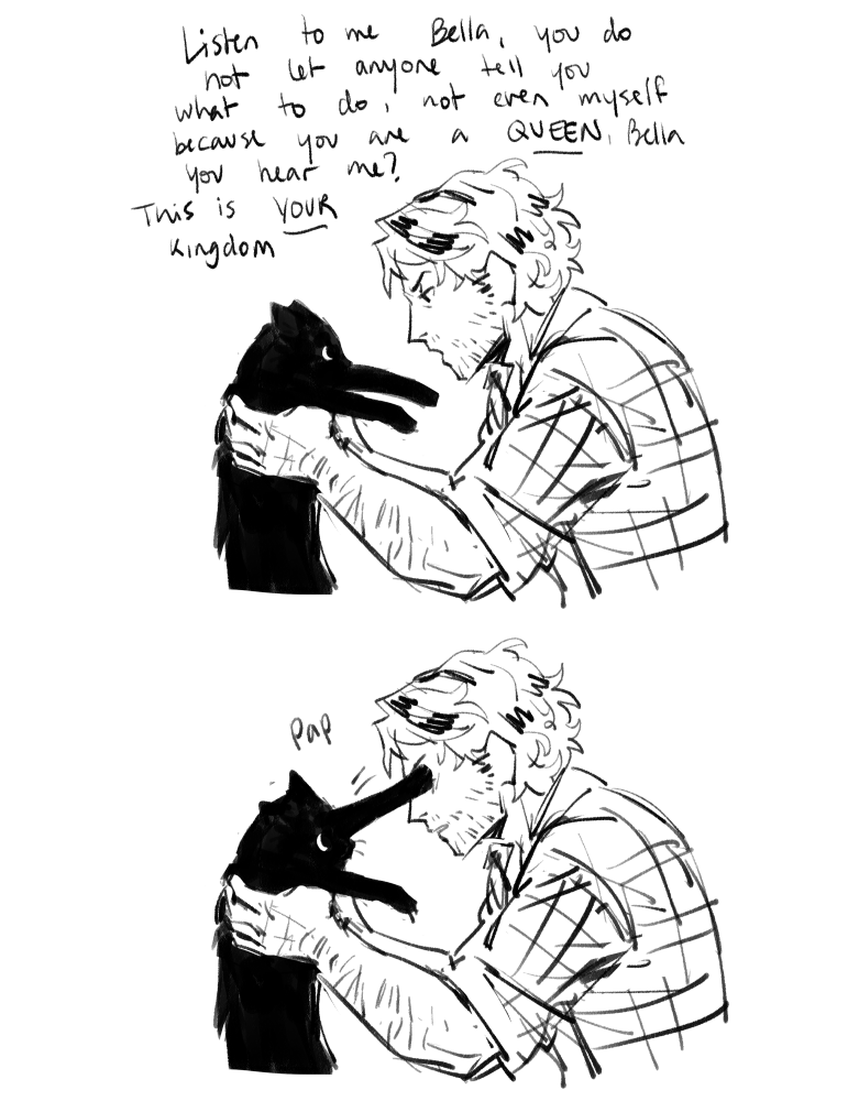 (ocs) had the realization i never drew val with bella which is a real crime so i had to