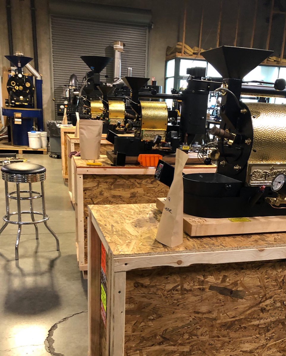 SanFranRoaster's tweet photo. Testing roasters for the the upcoming @roastmagazine and @buckmancoffeefactory Roast Summit. See you next week in Portland, OR.
#sanfranroaster #sanfranciscanroaster #roastmagazine #buckman #buckmancoffeefactory #roastersguild #roast #roastingcoffee #roastsummit #roastsummit2020 https://t.co/8I5a4snijt