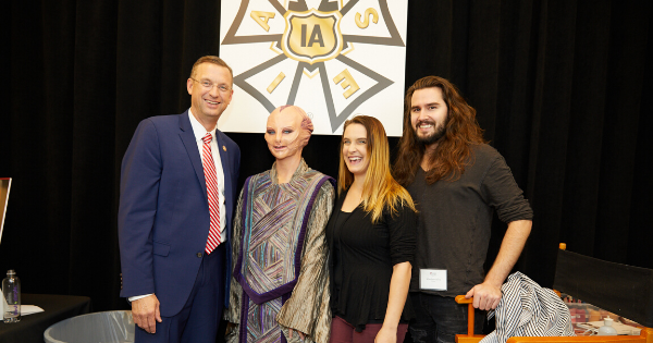 #TBT to an insightful day spent on Capitol Hill with members of Congress where we gave lawmakers a behind-the-scenes glimpse at the #creativity and talent special effects #makeup and prop artists provide. 
Read more here: buff.ly/371sz7C