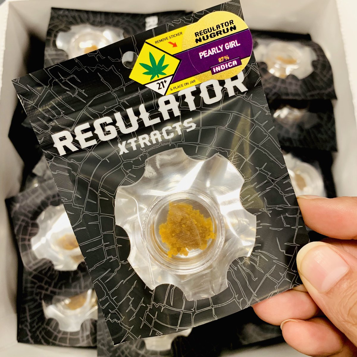 regulatorxtract's tweet photo. New strain🔥 Pearly Girl! https://t.co/9wBKxbf5Bs