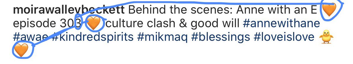 mariakmae's tweet photo. okay so like, i just woke up literally 10 minutes ago (and my brain is already on overdrive) but someone mentioned me in a tweet about moira’s new post and this is just what i’ve noticed atm
🧡 = correlate for ep no.
#anneclan —> anne nation
#awaebillboard #renewannewithane https://t.co/MHA9SRIJ7V