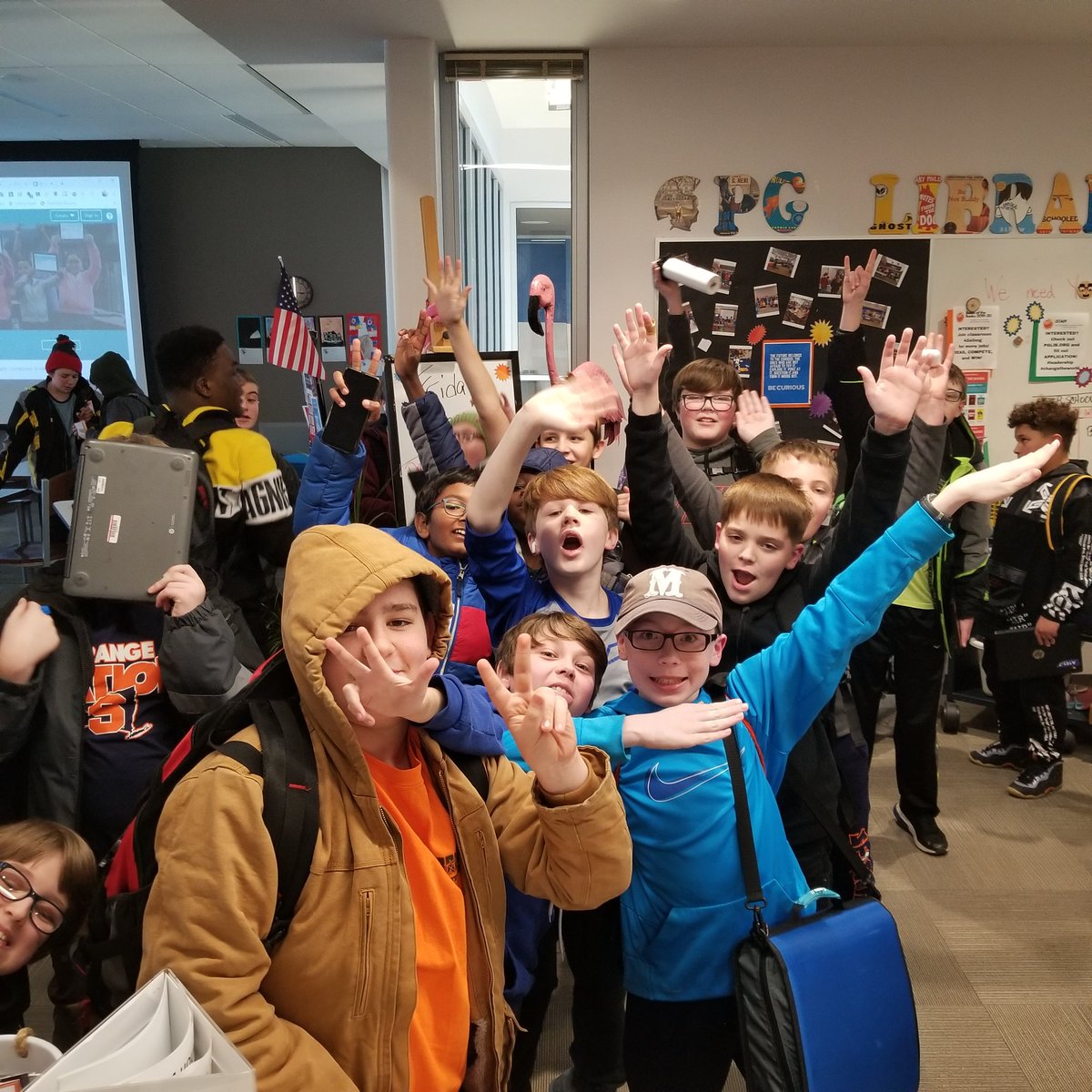 spkowalski's tweet photo. Sometimes we all need a little FUN. #gamergroup #esmpgproud #AfterSchool https://t.co/iMkBcfsy8v