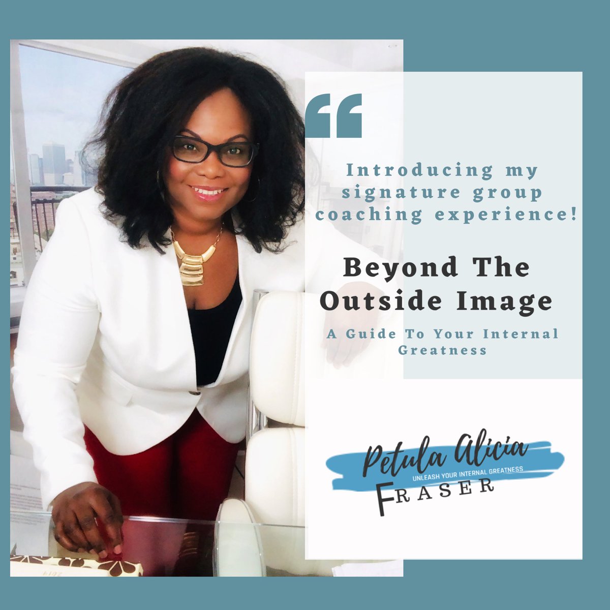 Petula Alicia Fraser (@trinamgold) on Twitter photo What’s keeping you from the life you’re craving? I would love to help you push past the obstacles that are in your way.
Access my free video training here ➡️ Using this link: bit.ly/33rCZv4 #lifecoaching #ThankfulThursday #thursdaymorning <a href="/Trinamgold/">Petula Alicia Fraser</a> What’s keeping you from the life you’re craving? I would love to help you push past the obstacles that are in your way.
Access my free video training here ➡️ Using this link: bit.ly/33rCZv4 #lifecoaching #ThankfulThursday #thursdaymorning <a href="/Trinamgold/">Petula Alicia Fraser</a>