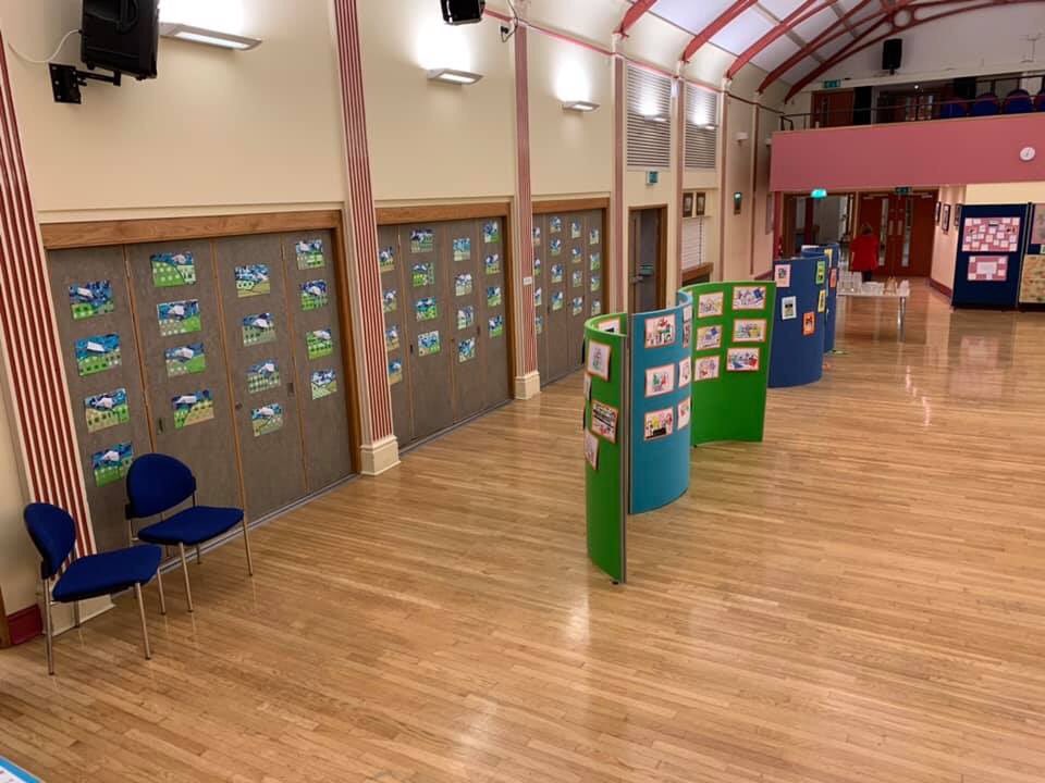 Come along to the Guildhall tomorrow between 9:30 and 5pm to see some amazing artwork from EYC to Y6 children!