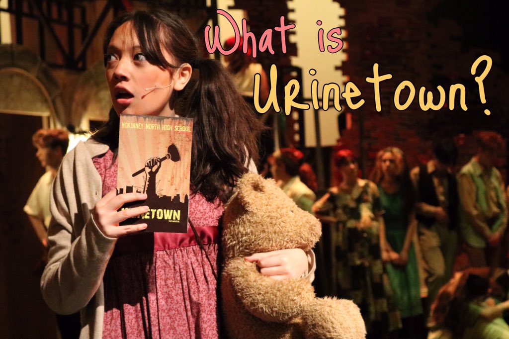 Come find out about the trip down to Urinetown at 7:00pm tonight, Friday, and Saturday. Students $10 and Adults $15