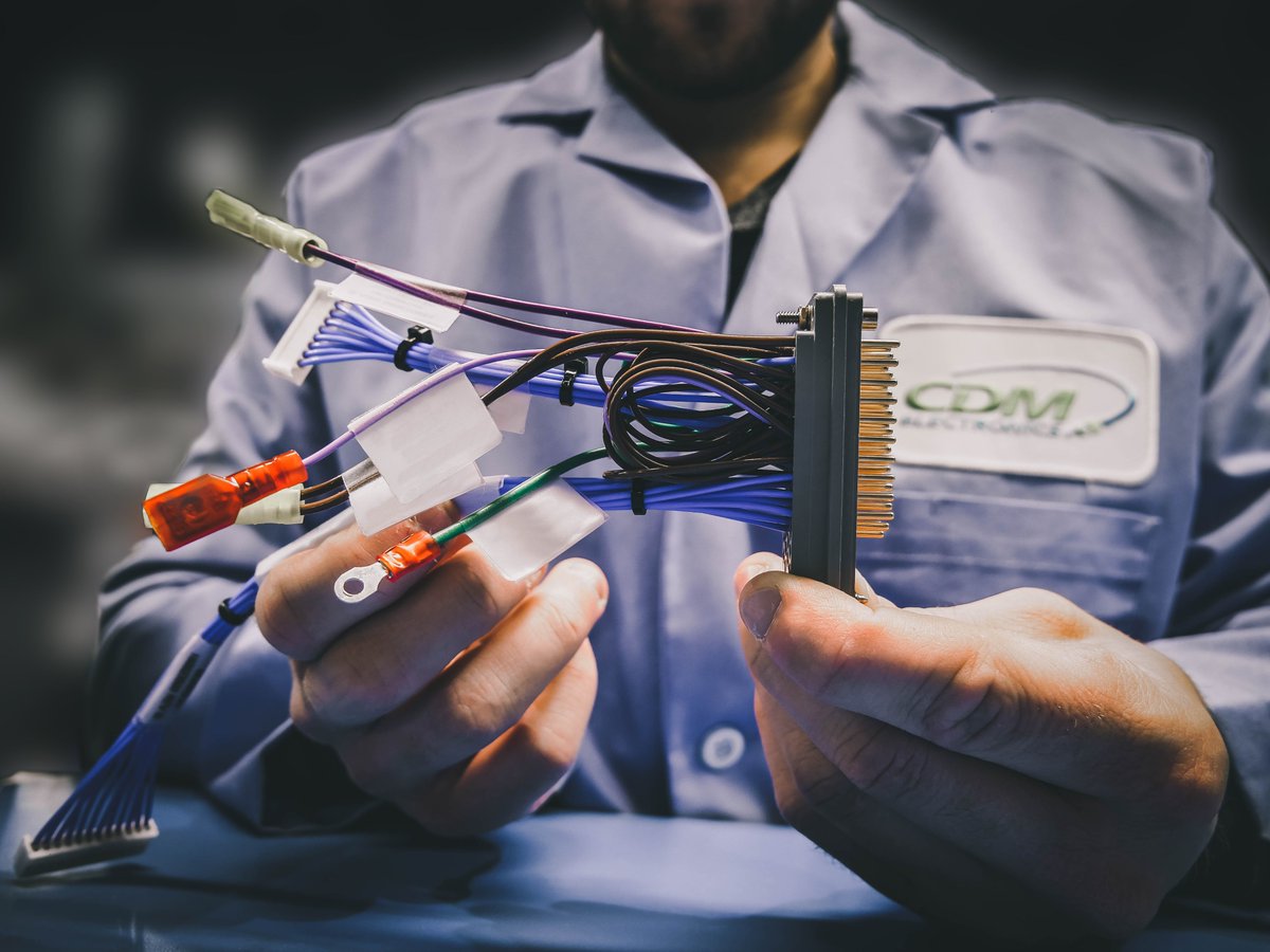 cdmincorporated's tweet photo. CDM’s center of excellence includes precision manufacturing of rack and panel assemblies with varied termination interconnects – we get it right the first time, every time! #ECAS #EngineeredCableAssemblySolutions #RackAndPanel #WiringHarnesses #CableAssemblies #PowerCables https://t.co/h7y2A9tZhh