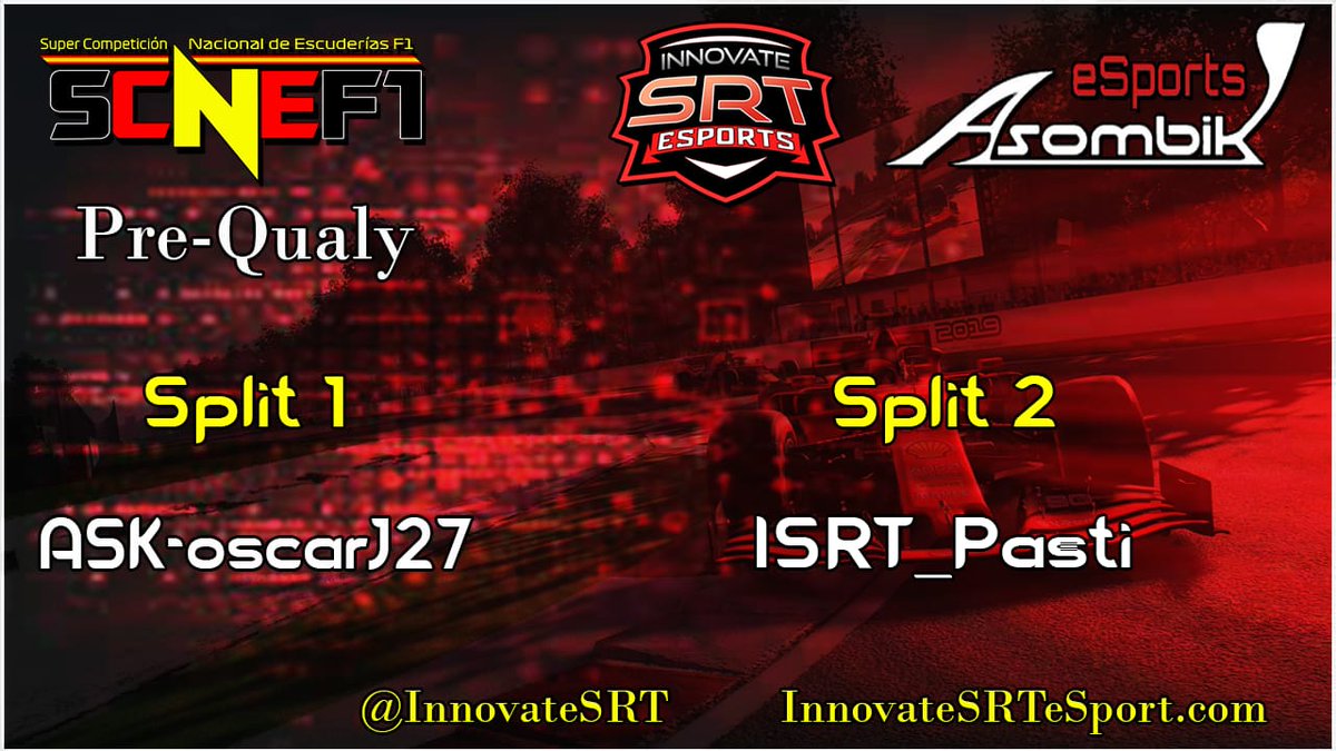 Pues esta aquí el día de la preq de la #Scnef y nuestros chicos <a href="/justicia_oscar/">ASK_oscarfj27</a> y <a href="/PastiJim/">Pasti</a>  serán los encargados de intentar clasificarnos mucha suerte a todos