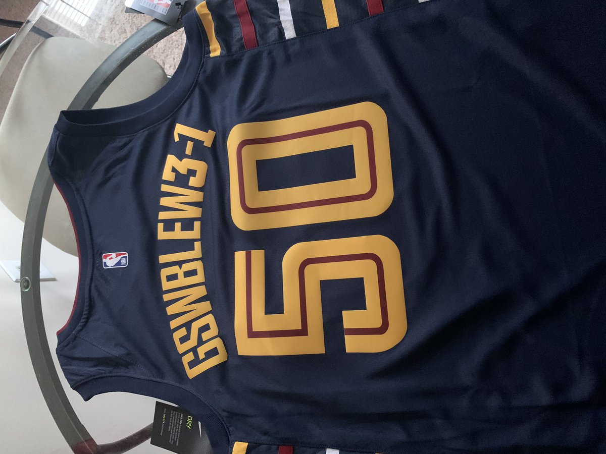 ChrisNovotny's tweet photo. Hey @cavs, just want to say thanks for letting me personalize my Season Ticket Holder gift! #NeverForget #GoldenStateBlew31Lead #CavsWarriors #Cavs https://t.co/r0QTTwwCXO