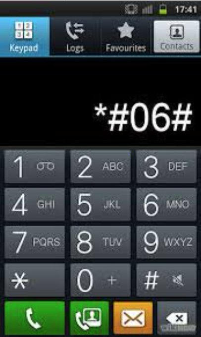 policia's tweet photo. ¿Has tirado la caja de tu 📱? 

Introduce *#06#  y anota el nº IMEI. 

Para futuras pérdidas o robos, mejor prevenir 😉 https://t.co/JFl70EpYf0