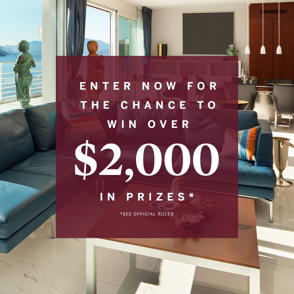 We've joined with our friends at Sotheby's Home for a design-forward sweepstakes featuring more than $2000 in prizes from: <a href="/SothebysHome/">Sotheby's Home</a>, <a href="/fireclaytile/">Fireclay Tile</a> , <a href="/snowehome/">SNOWE</a>, #Lunya—and of course, us! Enter: giveaways.dojomojo.com/landing?promo_…