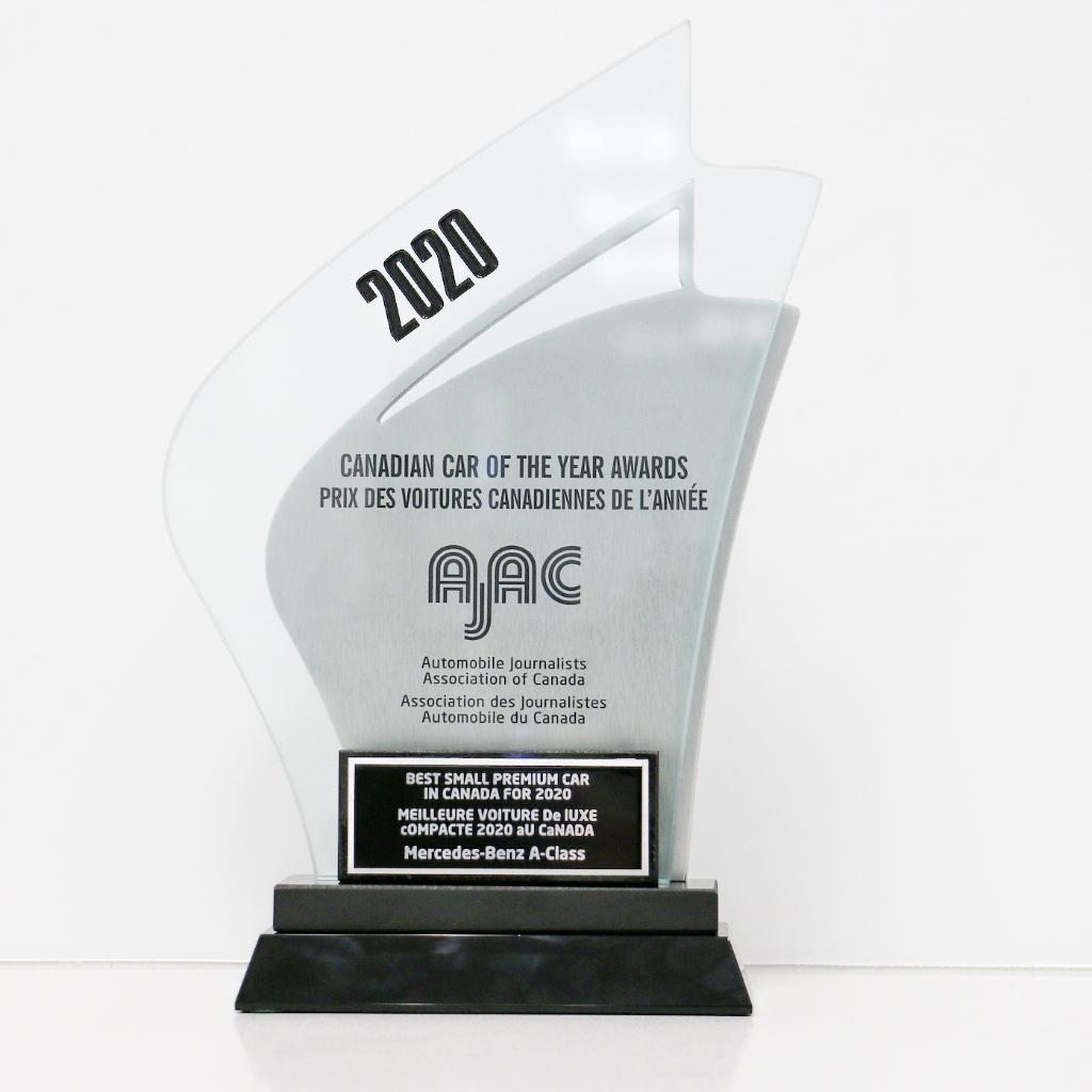 AJAC 2020 Award for Best Small Premium Car in Canada