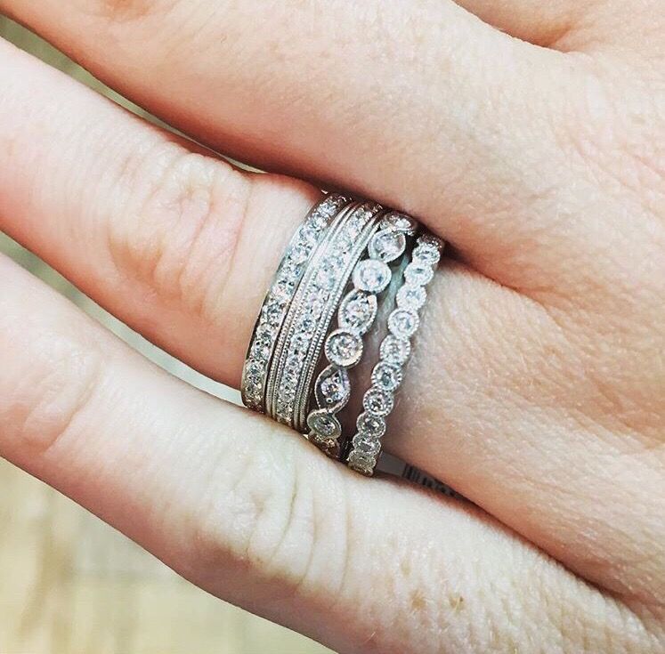 push present eternity ring