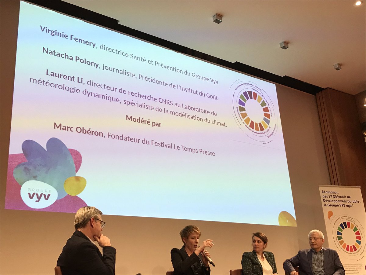 FlorenceMorgen's tweet photo. @Groupe_VYV @NPolony @Letempspresse Faire sens pour davantage de plaisir et moins d’impact est une des voies abordées ce soir pour que environnement et santé soient davantage en harmonie mutuelle #17ODD #EntrepreneurDuMieuxVivre https://t.co/fIaY4Ani5l