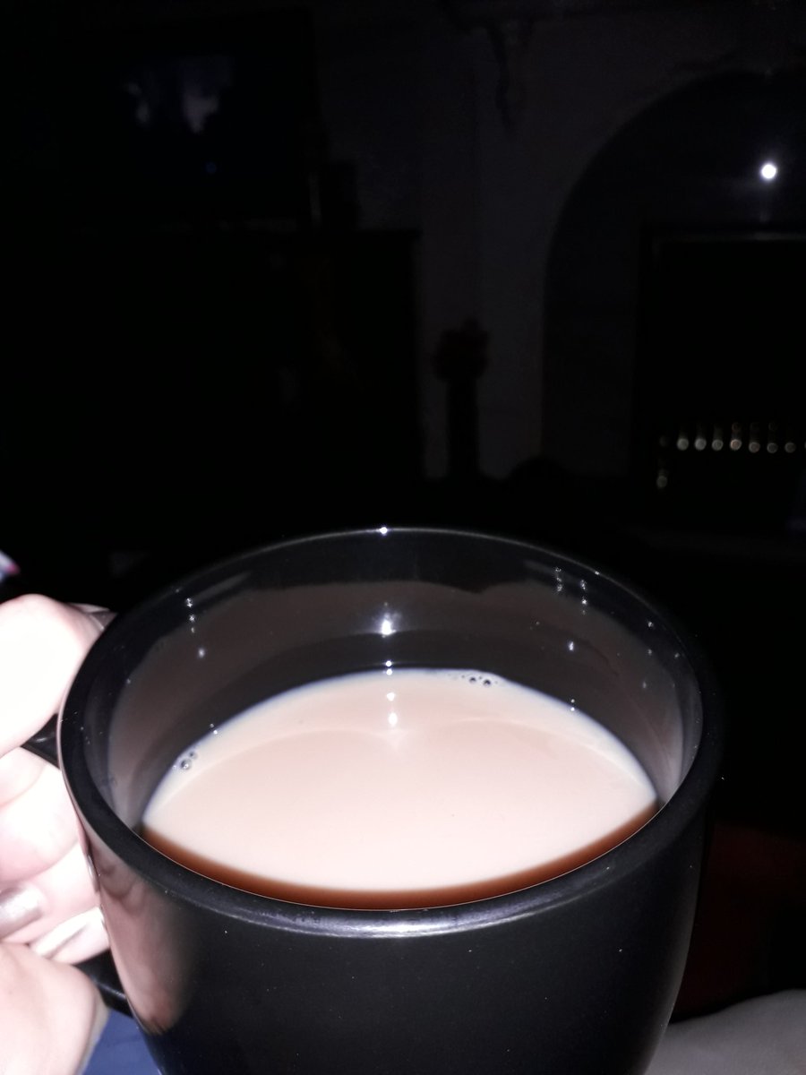 This cup of tea feels very rewarding after a fantastic couple of <a href="/iSingPOP/">iSingPOP</a> concerts from <a href="/StJamesWardle/">St. James' CE Primary school</a> today! I'm relaxing, happy knowing they smashed it!