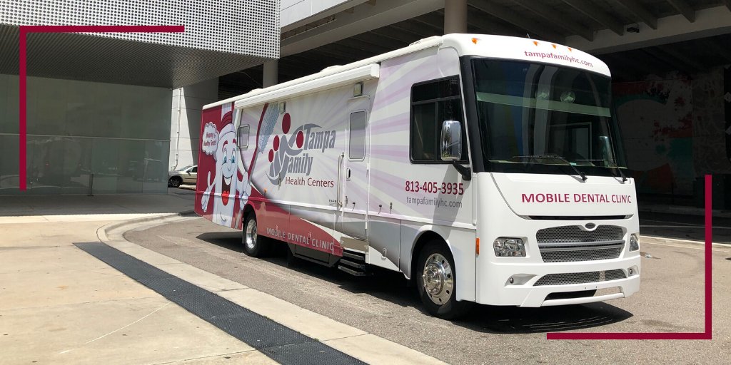tampafamhealth's tweet photo. This #TFHCThursday, we're highlighting our #TFHCMobileDentalClinic! We're taking healthy smiles on the road - our Mobile Dental Clinic visits Title I schools throughout @HillsboroughFL as part of our #DentalSealant program for 2nd graders. We're proud to be #MoreThanHealthcare! https://t.co/uFqo4BgGy8