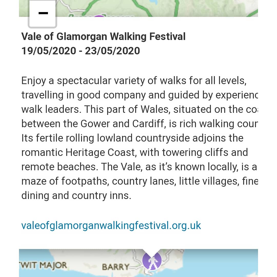 vogwalkfest2020's tweet photo. Great news today. Our first walking festival listing this year. Many thanks @OrdnanceSurvey #getoutdoors
#valeways
#visitthevale https://t.co/a8Zrnh9d42