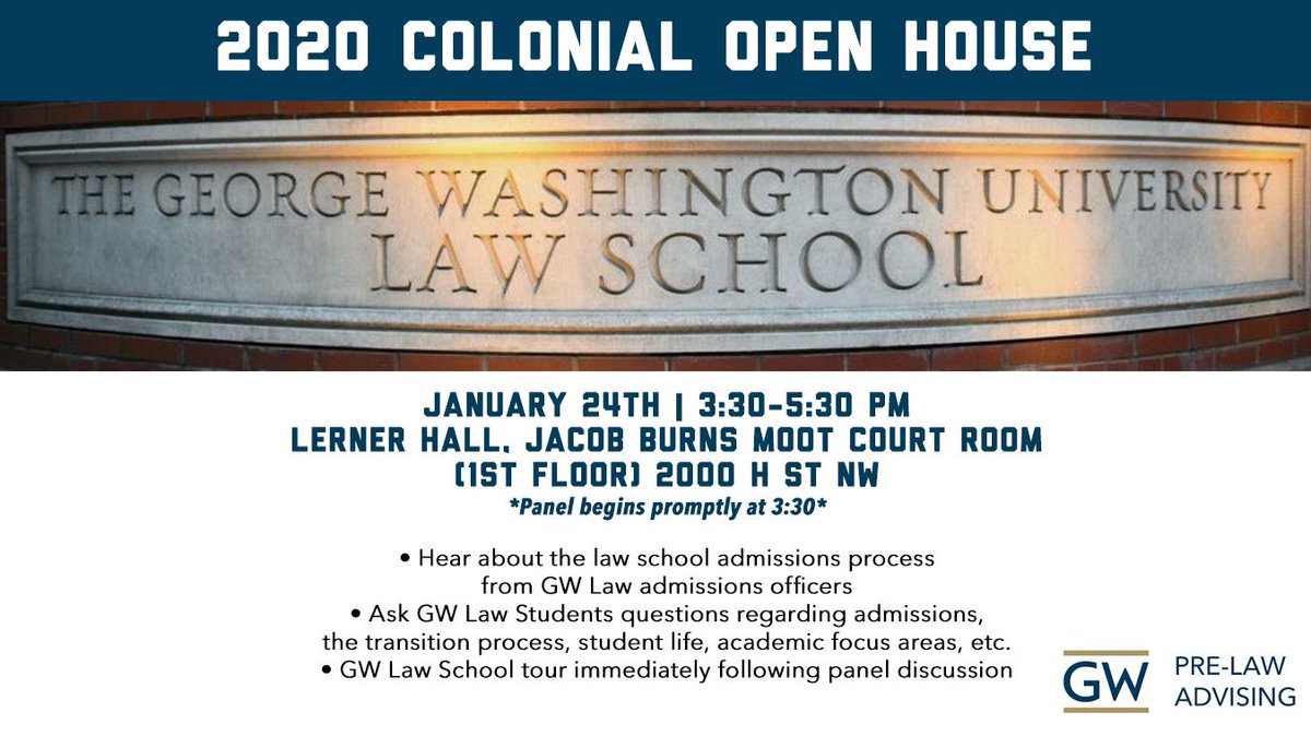 GW Pre-Law tweet media