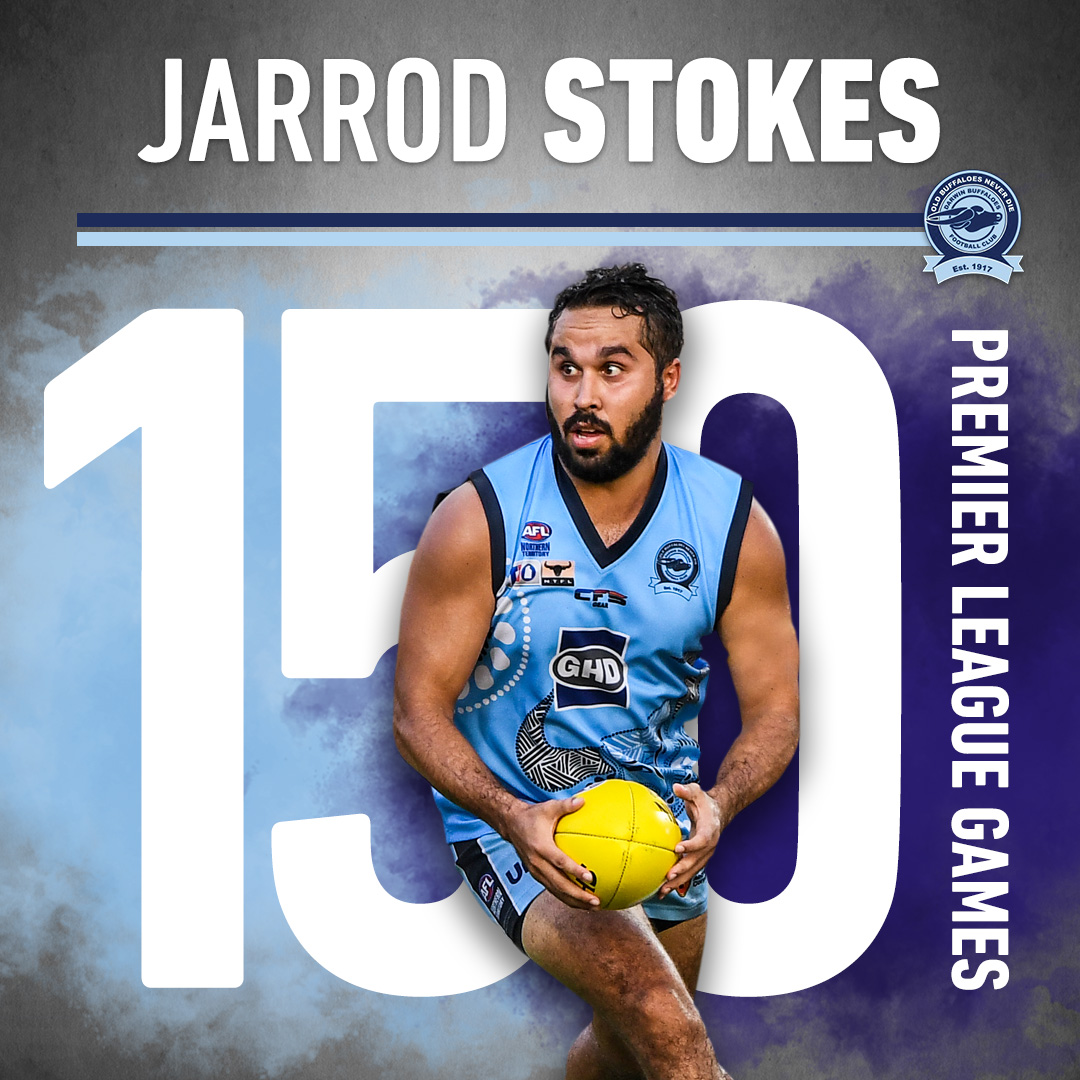 Can you imagine the Darwin Buffaloes or NTFL without Jarrod Stokes? The Buffs captain is due to play his 150th Men’s PL game this Sat night, a little over 9 years since he made his debut as a 15-year-old. Congrats to the 2017/18 Chaney Medallist! #NTFLtruecolours #territoryfooty