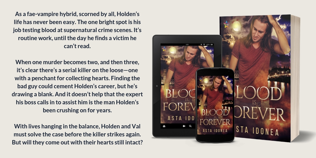 A supernatural serial killer stalks London, taking hearts, and outcast vampire-fae hybrid Holden is determined to catch him. But when his longtime crush is called in to assist him, Holden's own heart may be on the line.
#lgbtfiction #lgbtfantasy
ow.ly/2wYl50xJ1ad