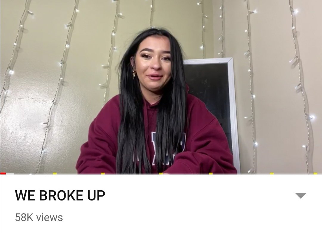 everydaysdrama's tweet photo. Danielle Cohn and Ethan Fair have broken up. The couple had been dating since last summer. Danielle uploaded this video to YouTube simply titled we broke up in which she was very emotional! #daniellecohn #breakup #ethanfair https://t.co/WRlEHZFdZN