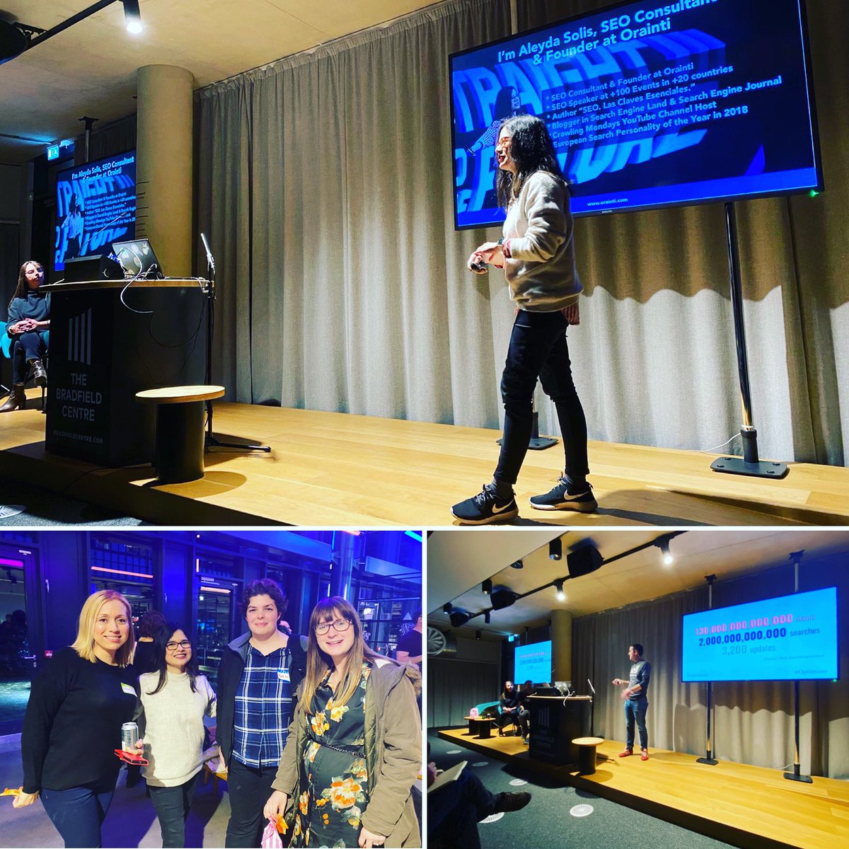 aleyda's tweet photo. What a great time I had at the #optimisey event 🙌🔥🎥 thanks for having me @optimisey! So good to see old friends and meet new ones 🤩 https://t.co/VOGOYjlDkV