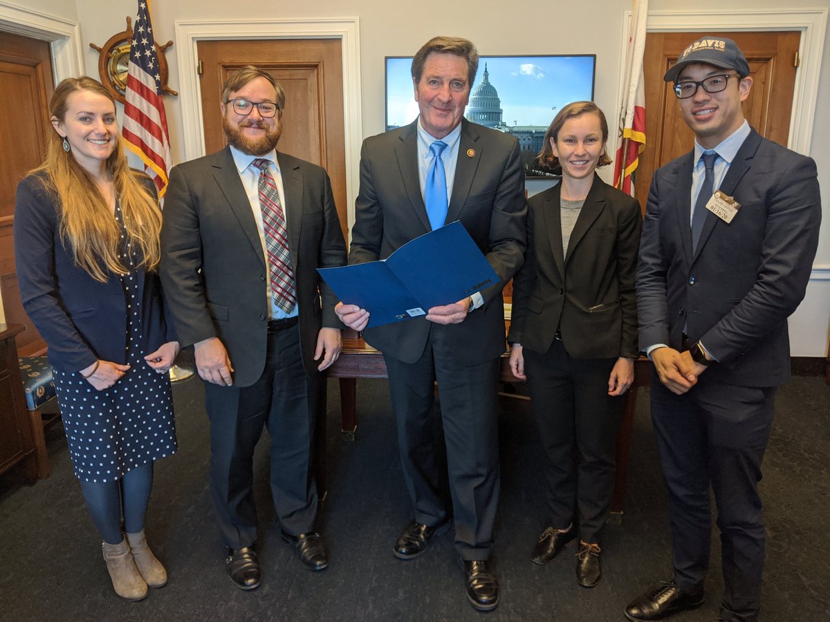 Hill visits continued today with Davis' own <a href="/RepGaramendi/">John Garamendi</a>, speaking about Automated and electric vehicles, and land use planning with researchers <a href="/alanjenn/">Alan Jenn</a> &amp; @_amy1ee and Policy Institute's <a href="/DokEnergy/">Austin Brown</a> &amp; <a href="/DoctorKFlem/">Kelly Fleming</a>