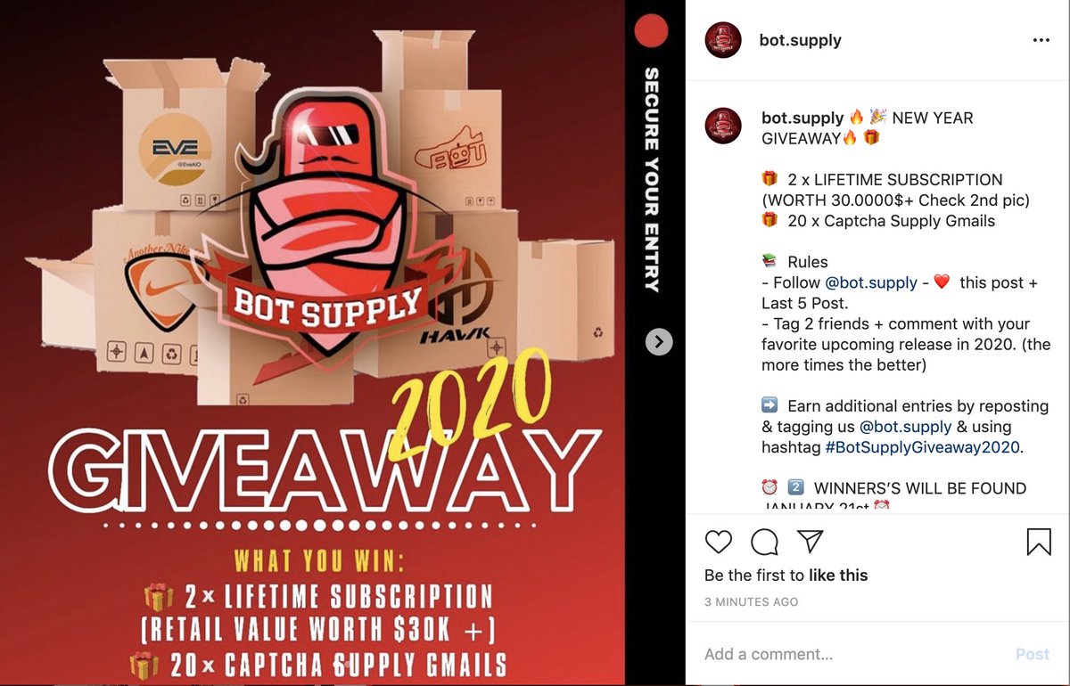 Bot Supply tweet media