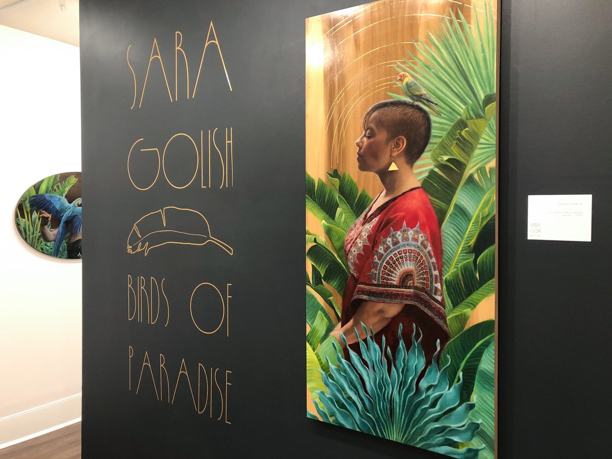 SaraGolish's tweet photo. My solo show at the @MBArtMuseum is on now till April 11th! Liz Miller did an amazing job curating the show!

There will be some of my colour prints in the museum shop shortly, for anyone wishing to bypass shipping charges :)

https://t.co/rUiESqQu7I https://t.co/vDGlaourv7