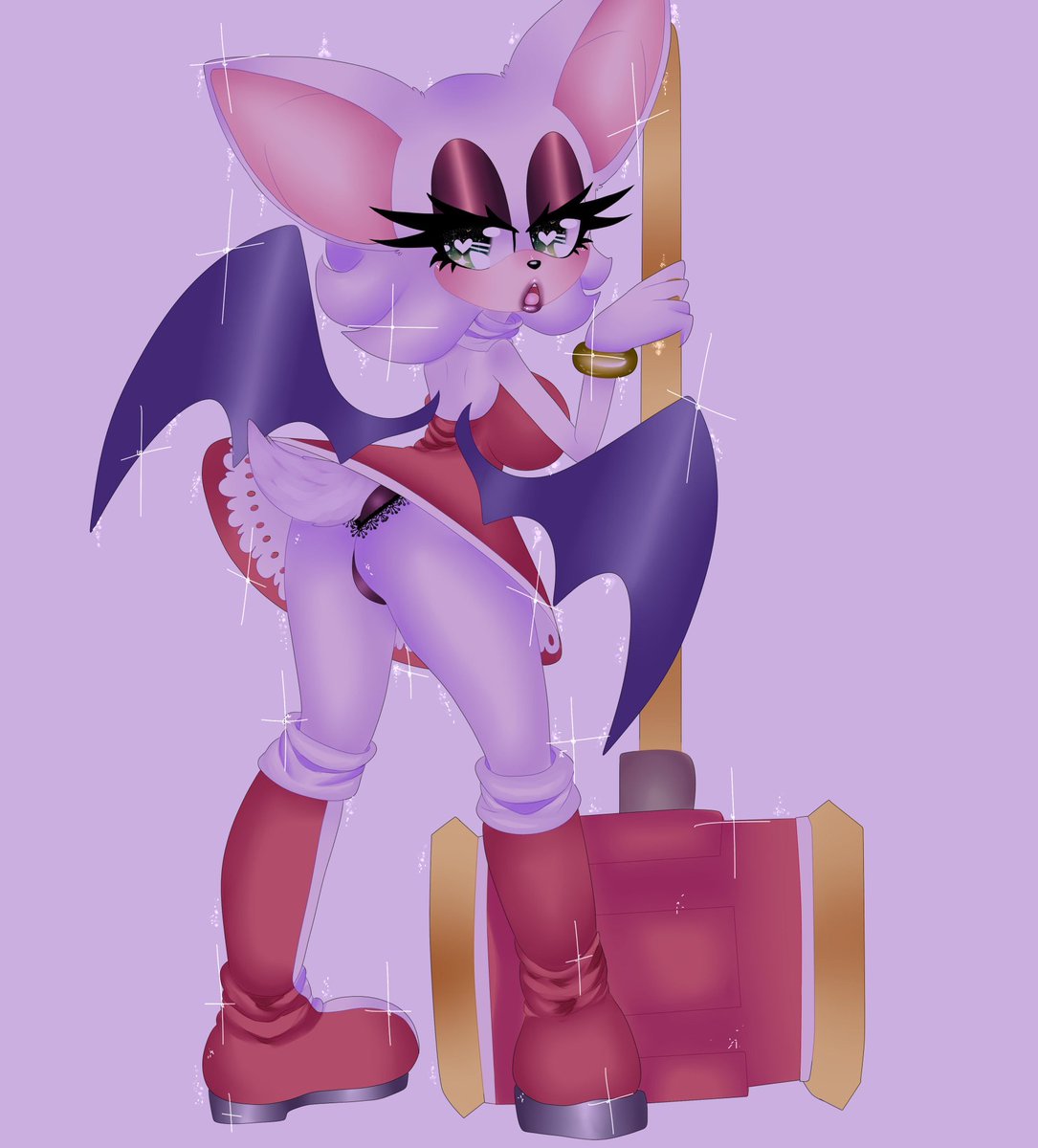 sinderart's tweet photo. Of course i had to draw rouge as amy!! #amyrouge #rougeamy #RougeAmy #rougethebat #rouge #pantyshot #pantsu #ecchi https://t.co/RdfTKOqrpL