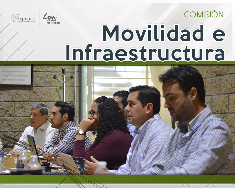 Implan_Leon's tweet photo. El objetivo de la comisión de movilidad e infraestructura del Implan es planear, diseñar y gestionar acciones que favorezcan, entre otras cosas, la movilidad de los leoneses desde una visión integral. https://t.co/4HOLPJafI9