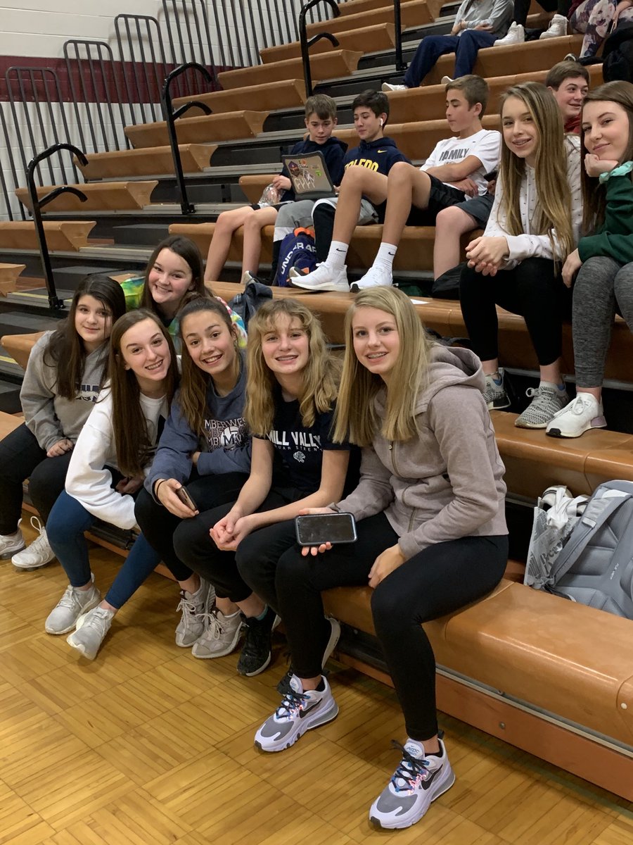 These 8th graders are ready for some basketball!