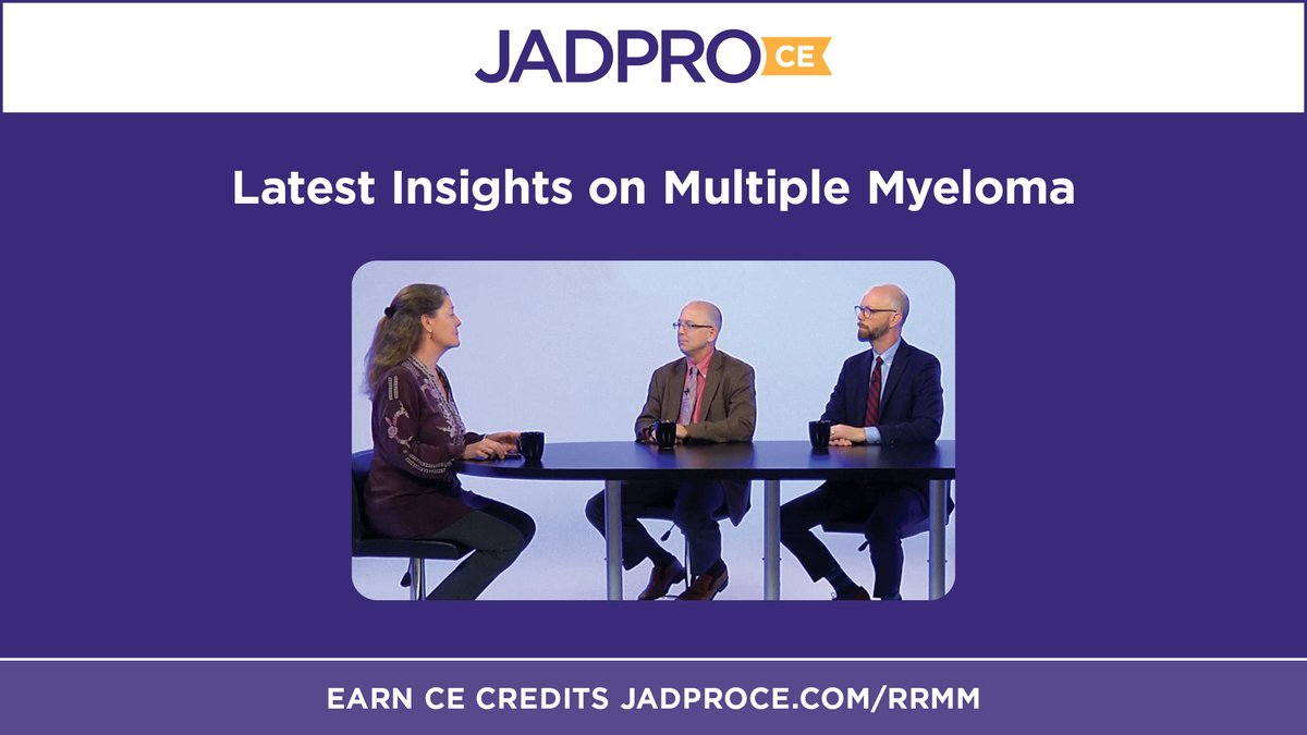 APSHOorg's tweet photo. Included with the #JADPROce program you'll find:
☑️Downloadable slides and transcripts
☑️ Resource guide
☑️Patient education materials
https://t.co/XXei5VbKJv
#MultipleMyeloma #RRMM #PatientEducation https://t.co/LgBEKeoVgv